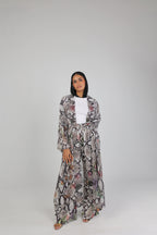 Fluer Lizar Satin Pants