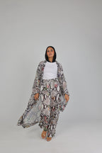 Fluer Lizar Satin Pants