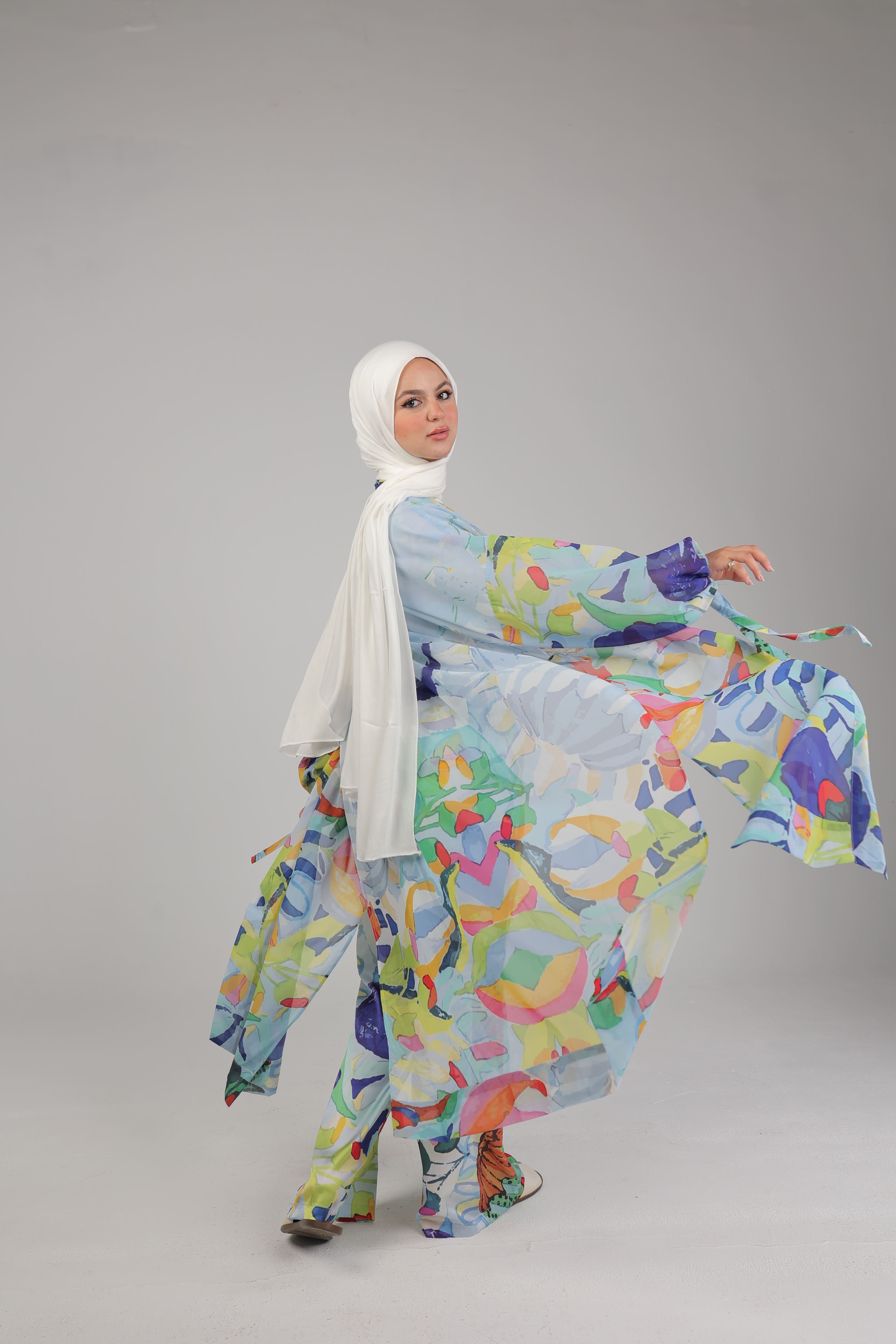 Abstract Kimono