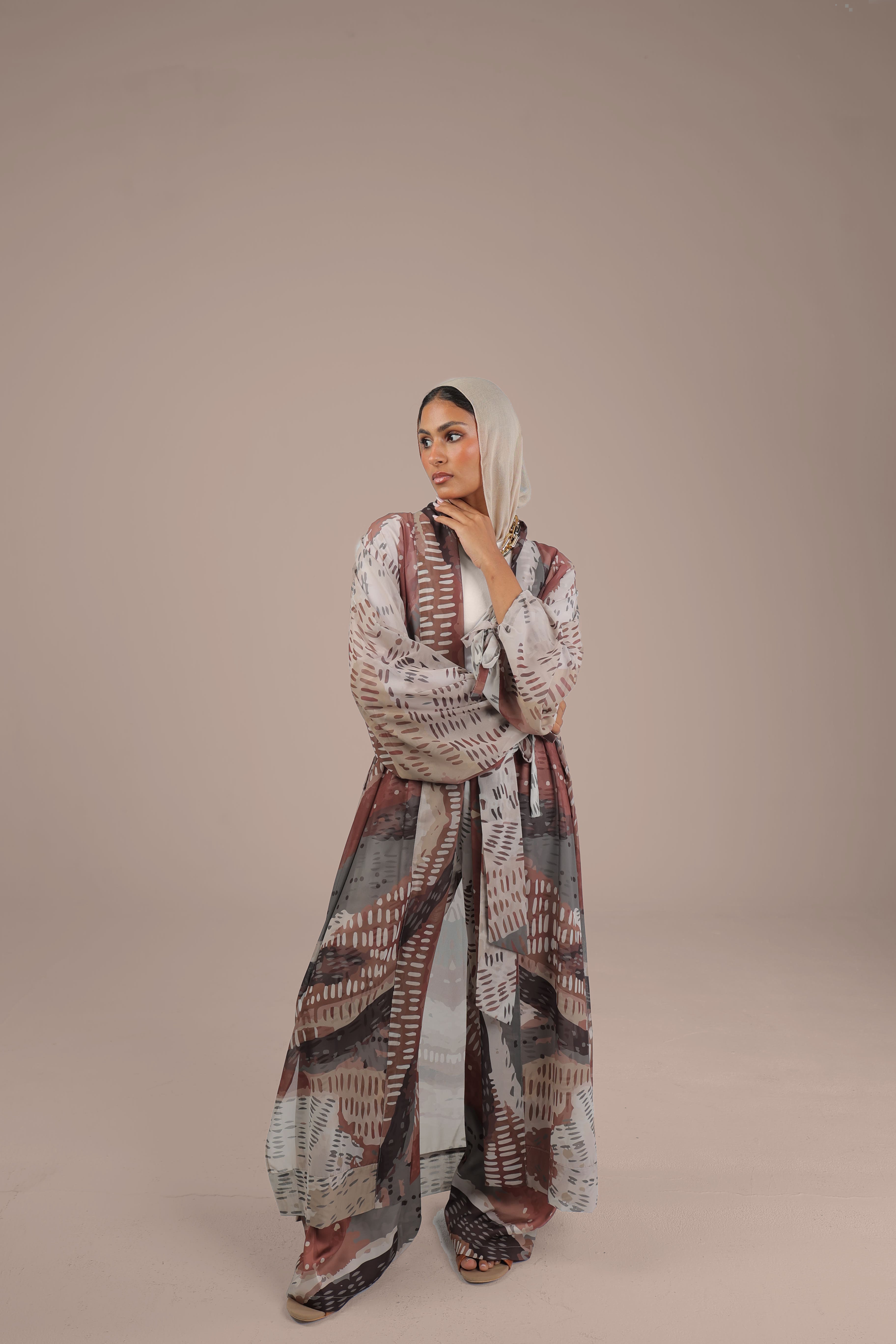 Earthtones Satin Pants