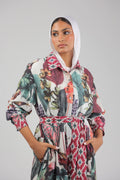 Tropical Linen Dress