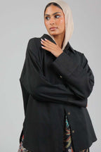 Black Linen Shirt
