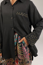 Black Linen Shirt