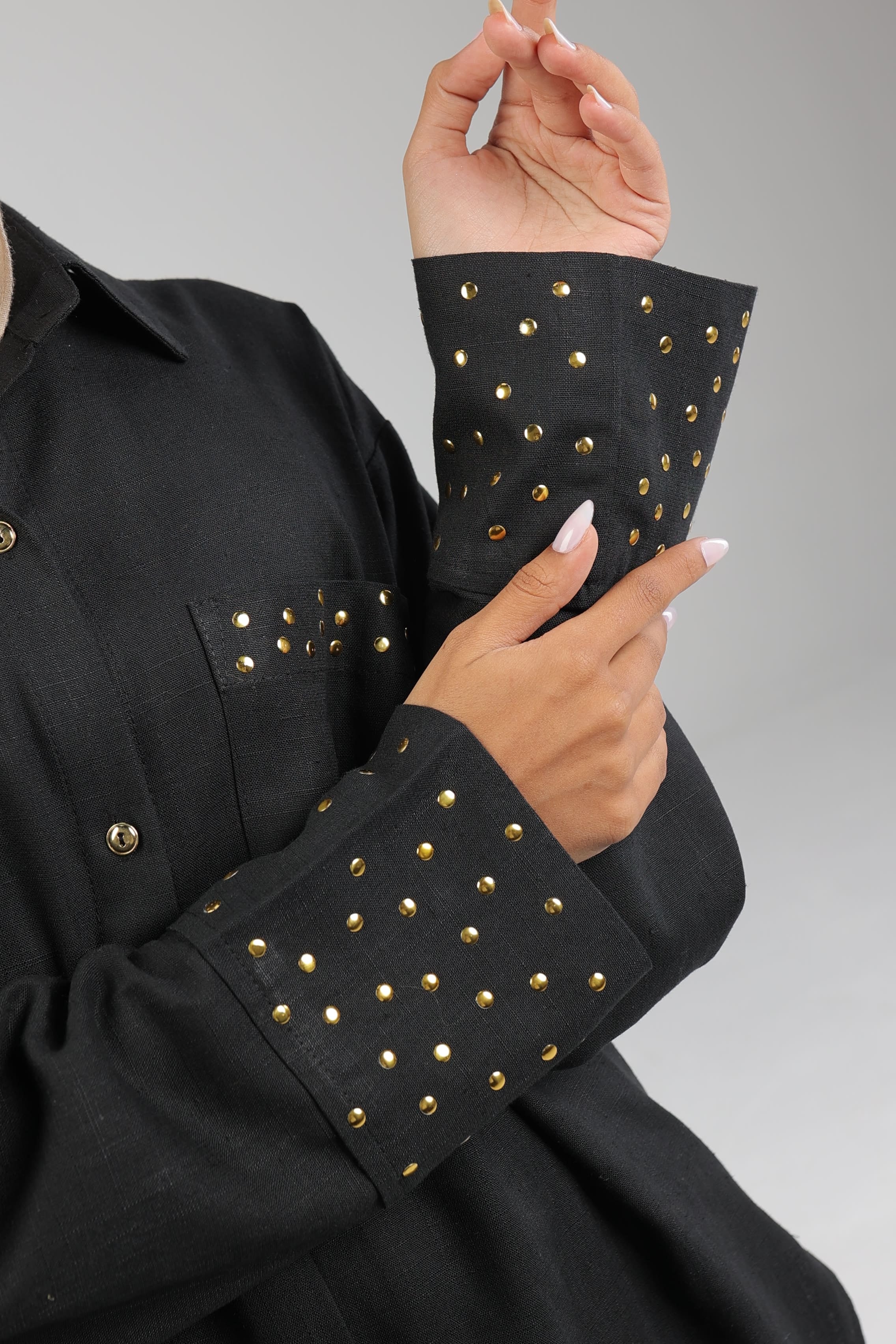 Black Linen Shirt