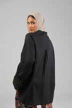 Black Linen Shirt