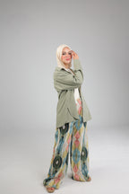 MOSAIC LINEN PANTS