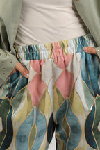 MOSAIC LINEN PANTS