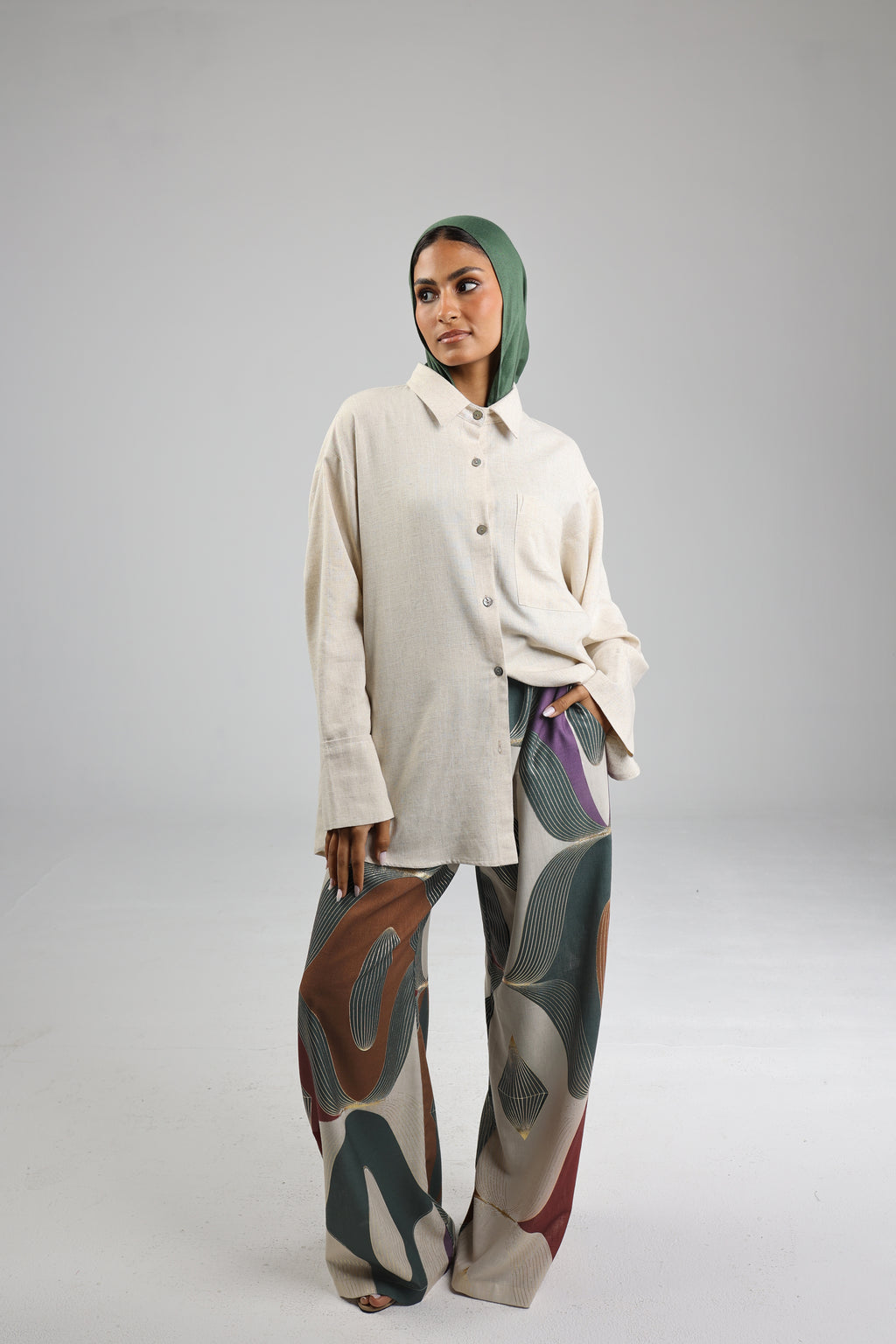 VINTAGE LINEN PANTS
