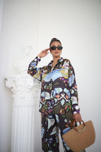 Venice Satin Blouse
