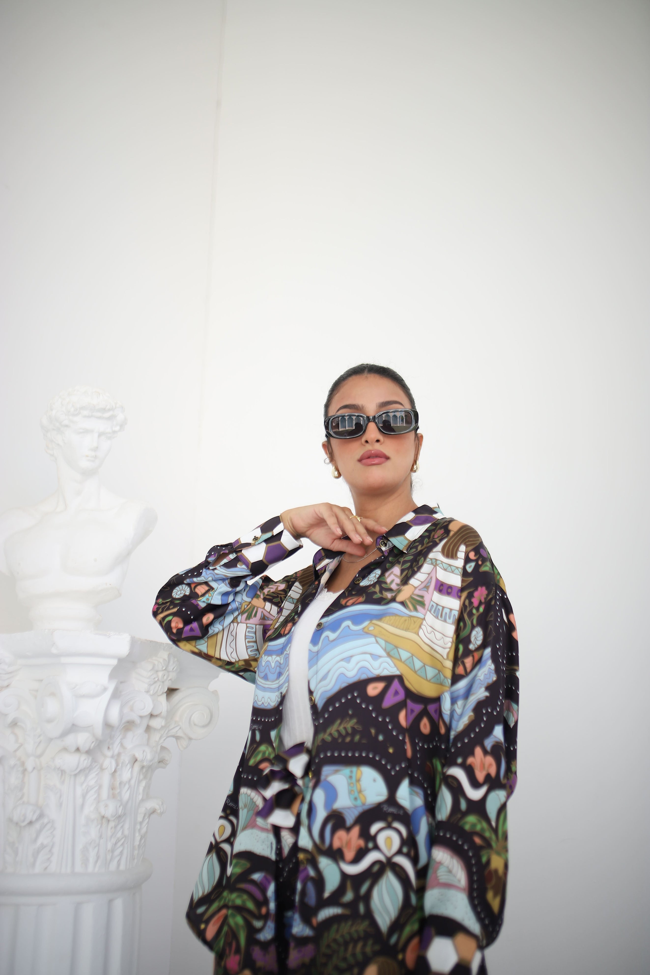 Venice Satin Blouse