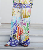 Marine Satin Pants