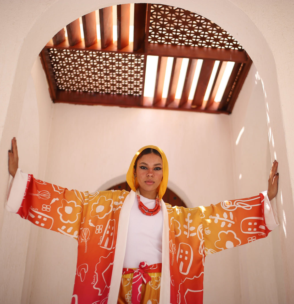 Mango Passion Kimono