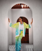 Blue Lemonade Kimono