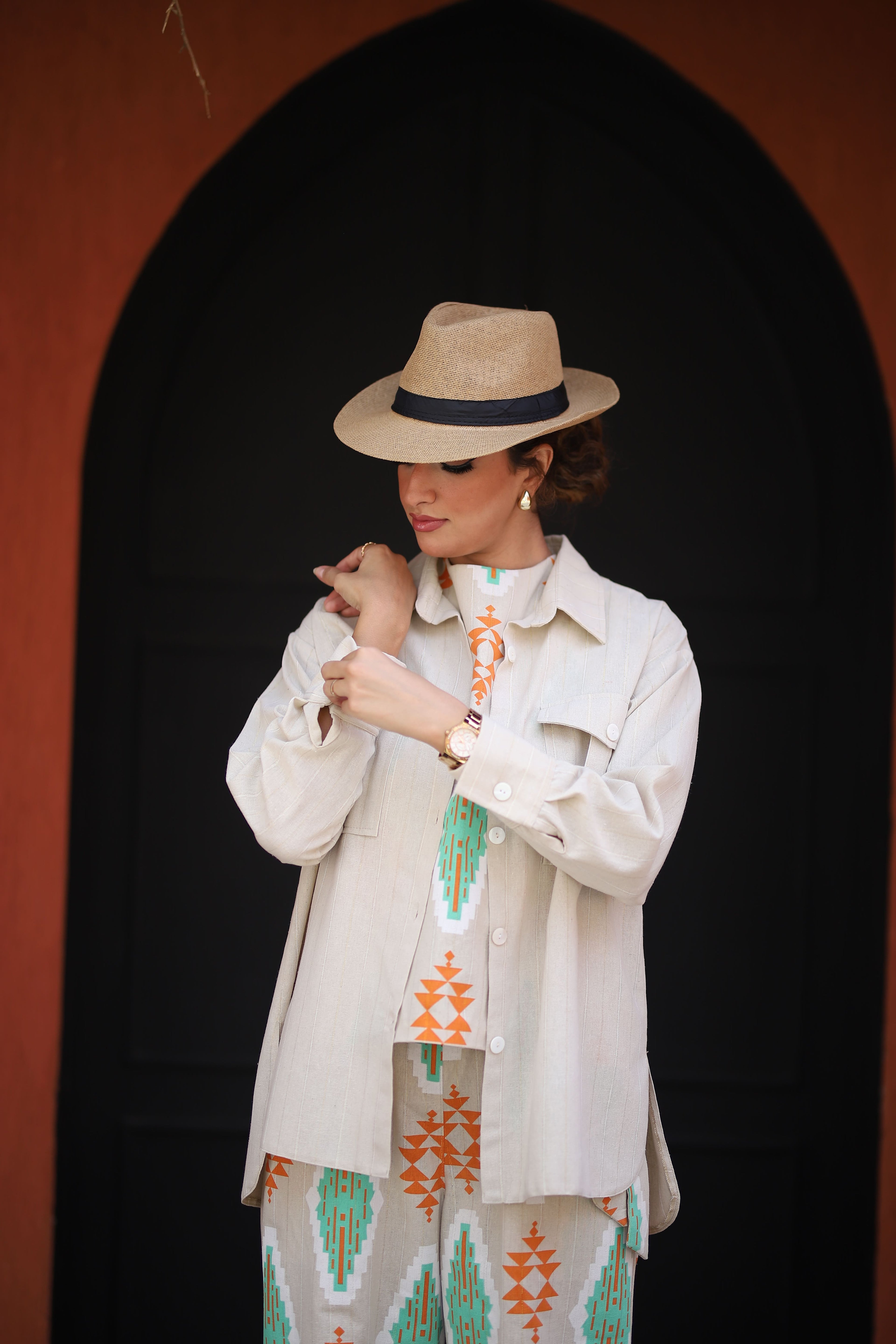 Nude Linen SHirt