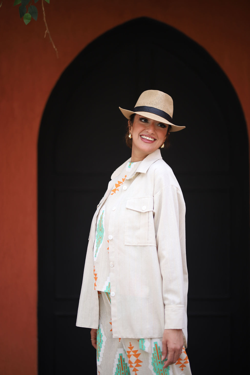 Nude Linen SHirt
