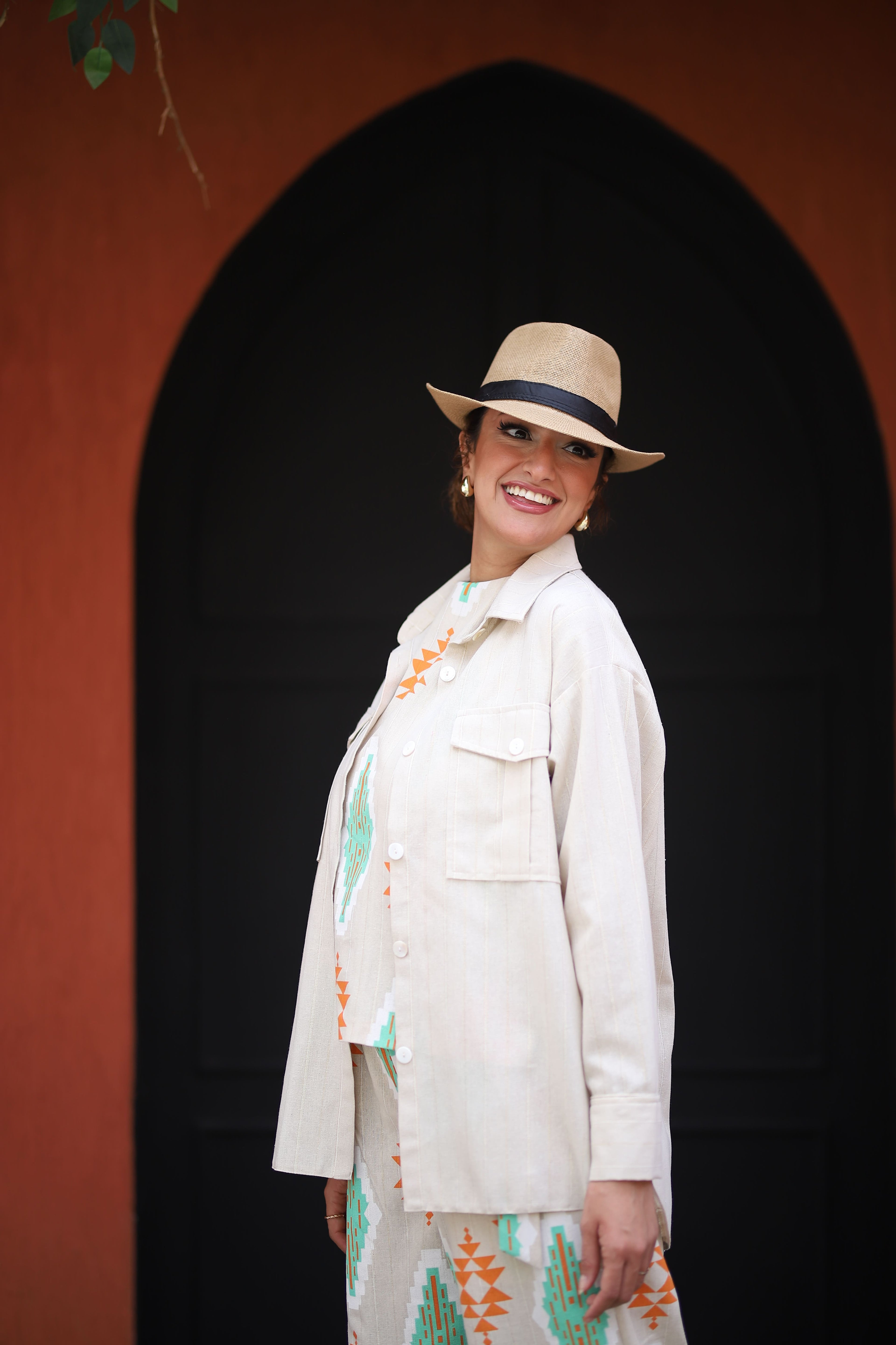 Nude Linen SHirt