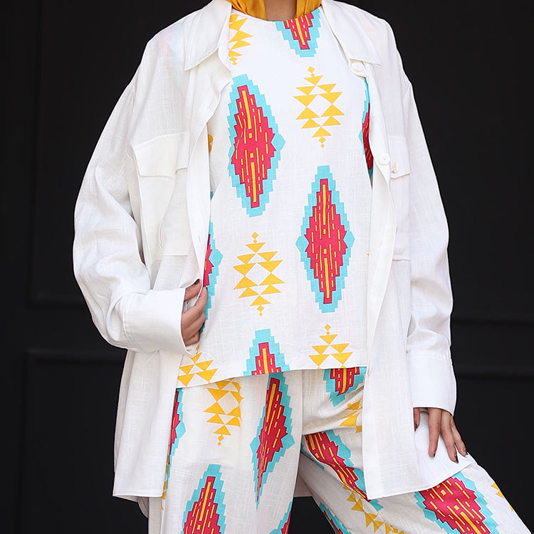 White Linen Shirt