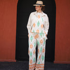 Azetec Orange Pants