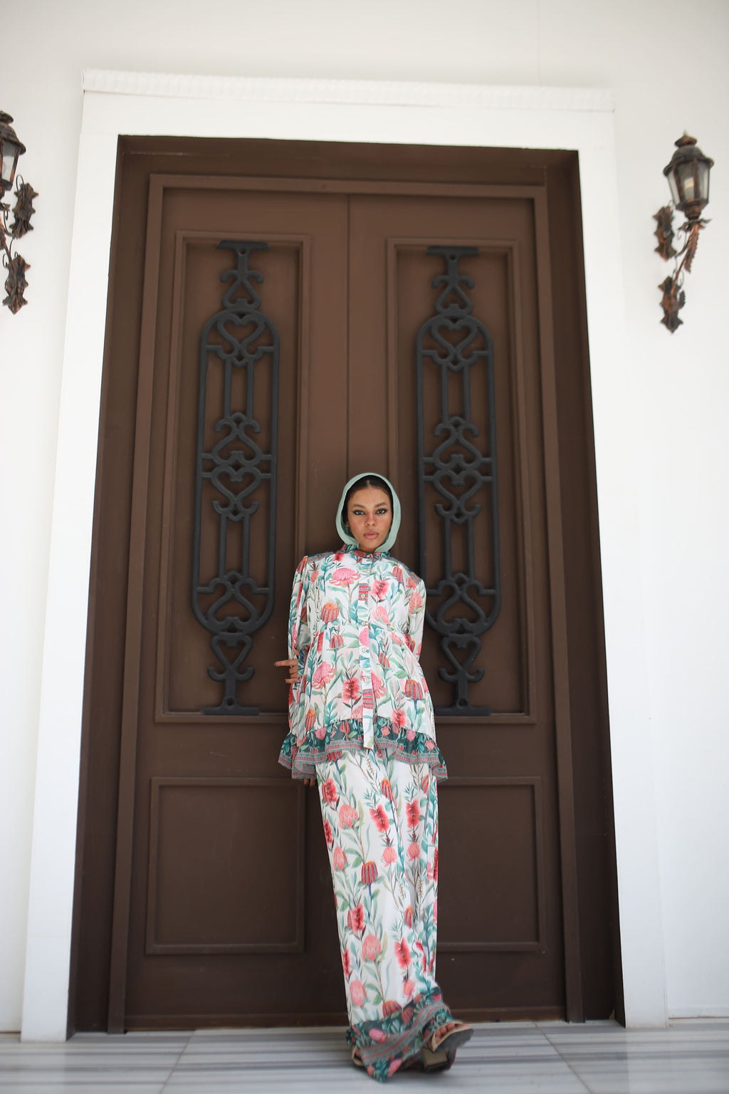 Flora Chiffon Blouse