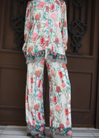 Flora Chiffon Pants