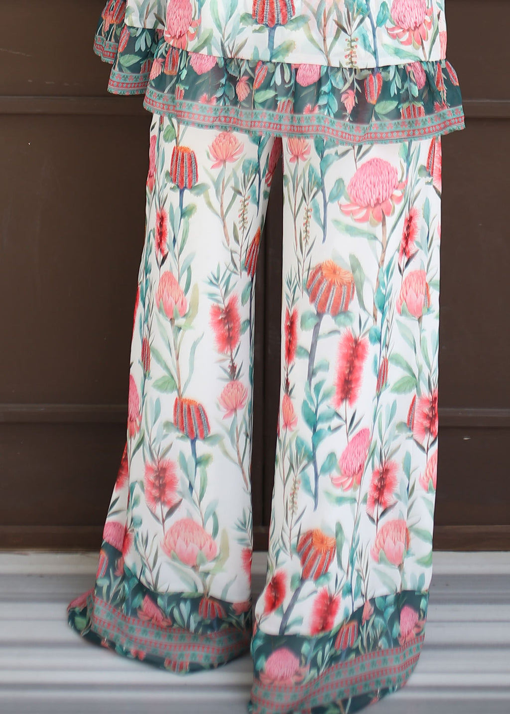 Flora Chiffon Pants