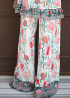 Flora Chiffon Pants