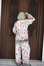 Flora Chiffon Pants