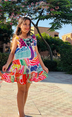 Abstract Kids Dress