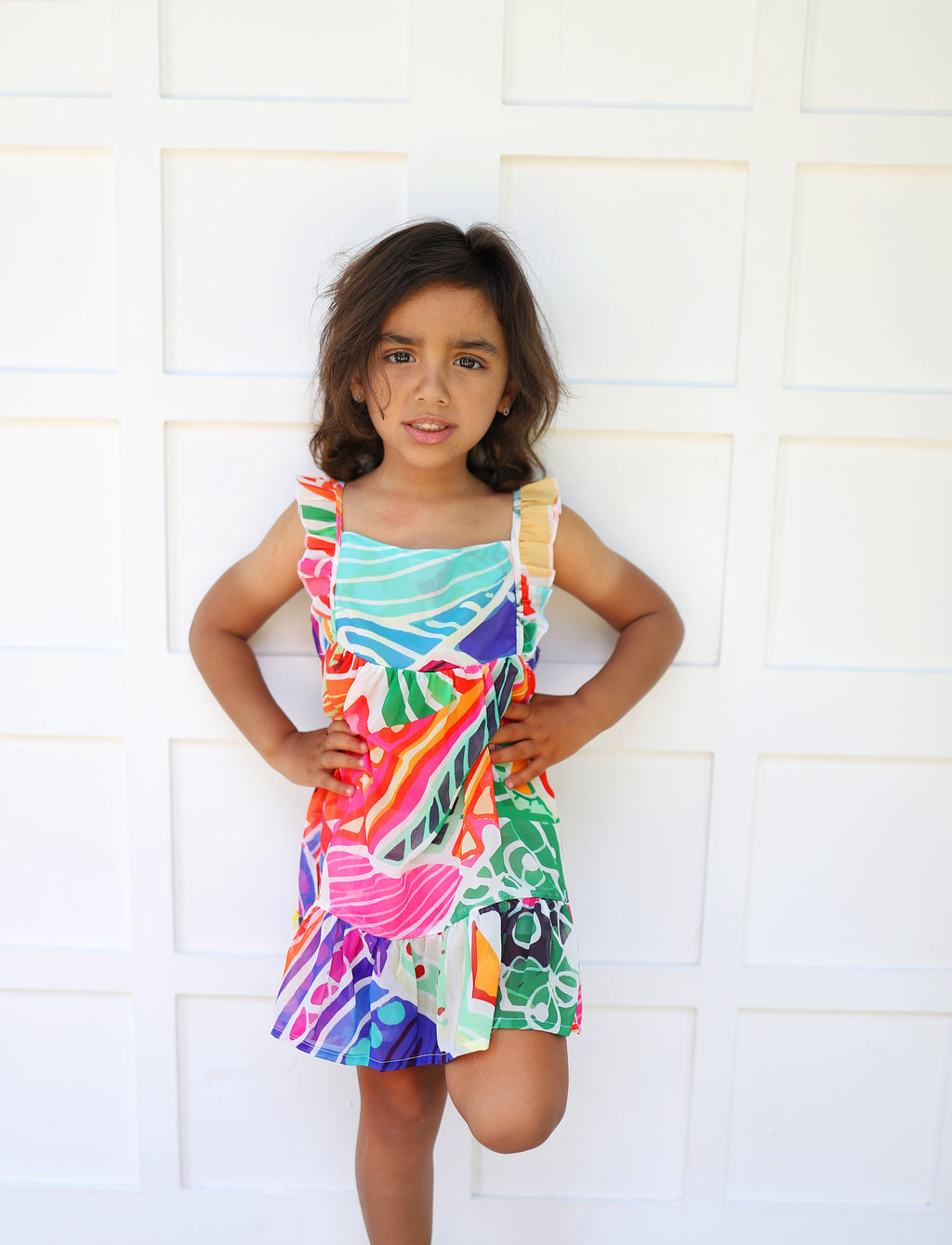 Abstract Kids Dress