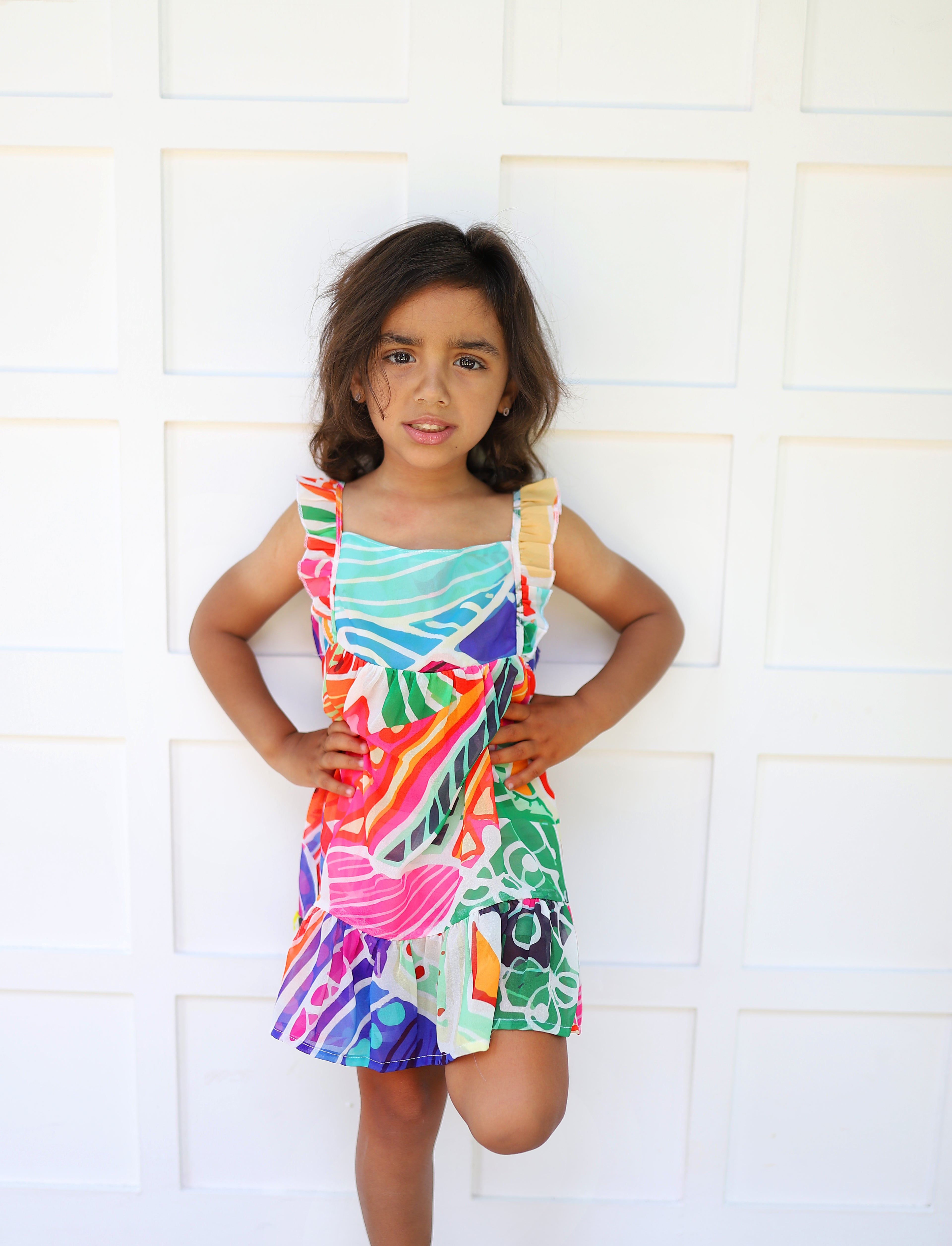 Abstract Kids Dress