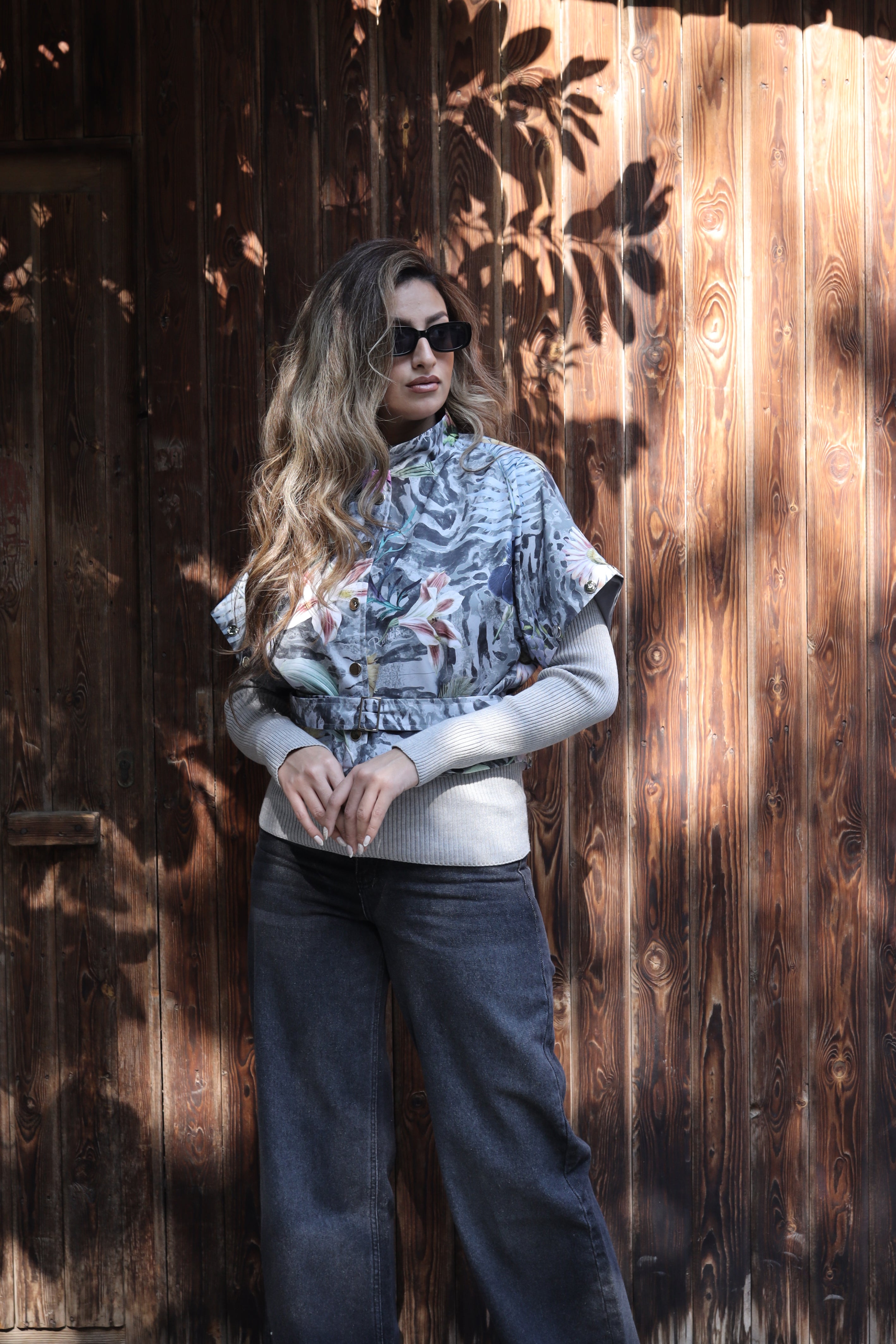'WILD' Cropped Jacket