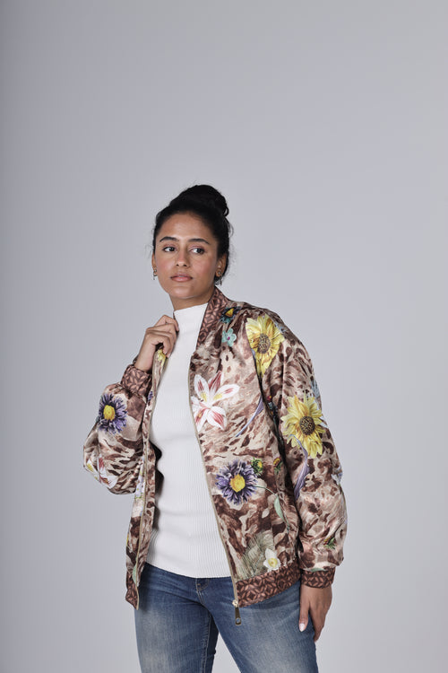 "WILD" Bomber Jacket