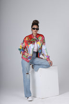 "THE VILLAGE" Bomber Jacket