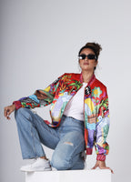 "THE VILLAGE" Bomber Jacket