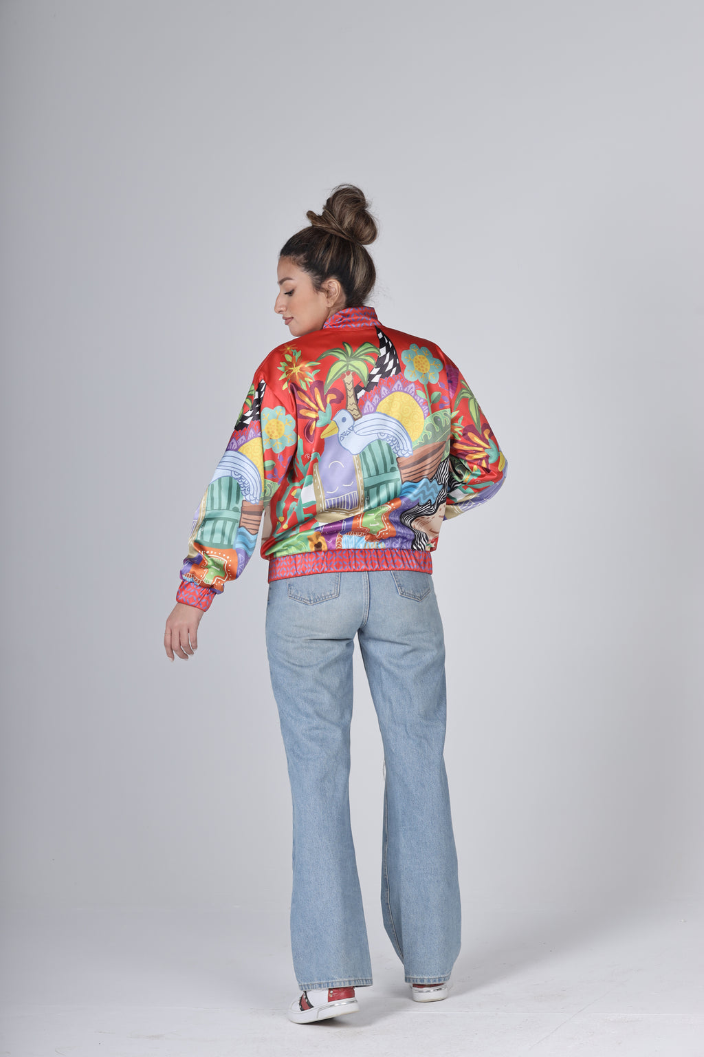 "THE VILLAGE" Bomber Jacket