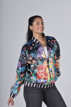 "THE THREE SISTERS" Bomber Jacket
