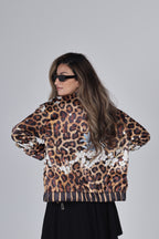 "LEOPARD" Bomber Jacket