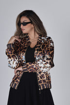 "LEOPARD" Bomber Jacket